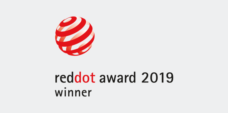 Pressemitteilung zum Red Dot Award 2019