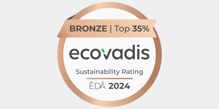 EcoVadis Bronze-Medaille